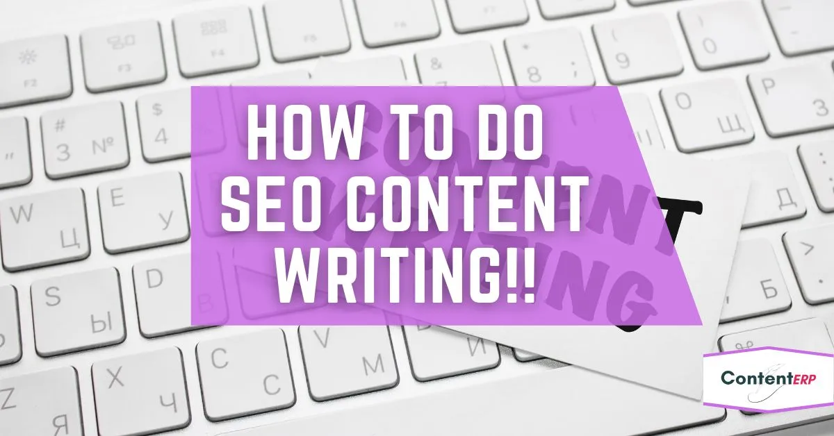 How to do SEO content writing
