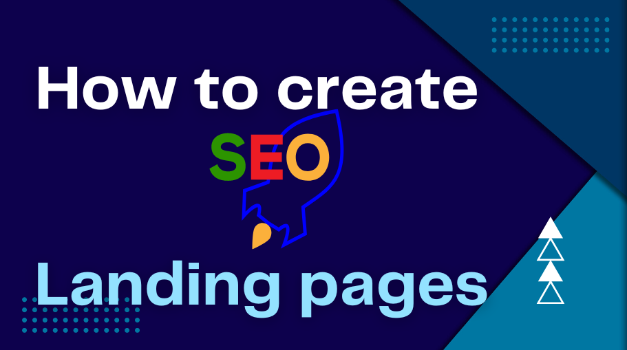How to create content for landing pages for SEO