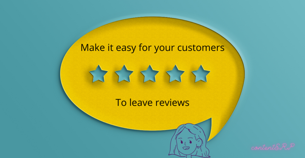 Make it easy: increase Google review score