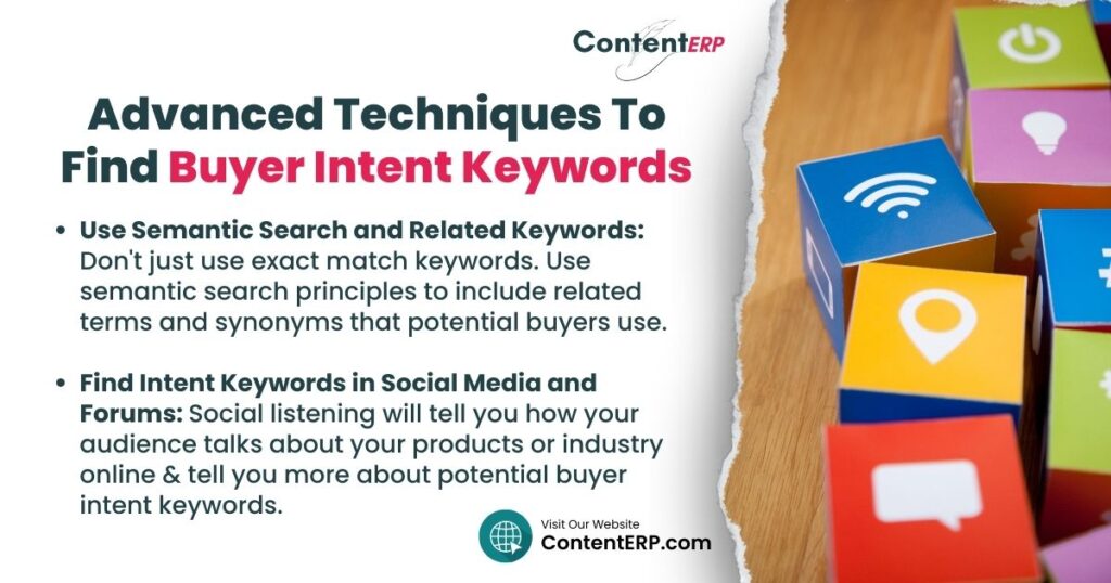 Advanced Techniques To Identify Buyer Intent Keywords