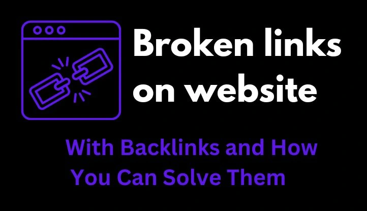 Broken links on website