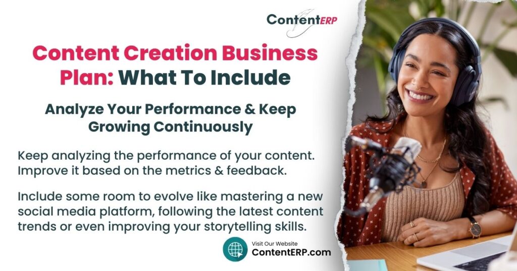 How to Create the Best Business Plan for Content Creators - Analyze Your Performance