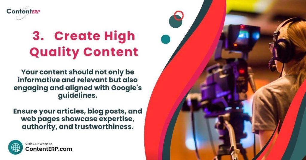 Create High Quality Content
