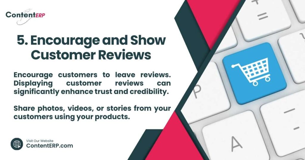 Creating Engaging Content - Post Customer Reviews