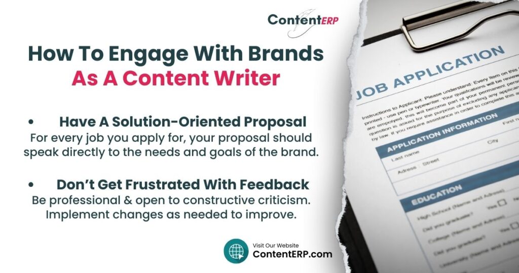 How To Engage With Brands As A Content Writer
