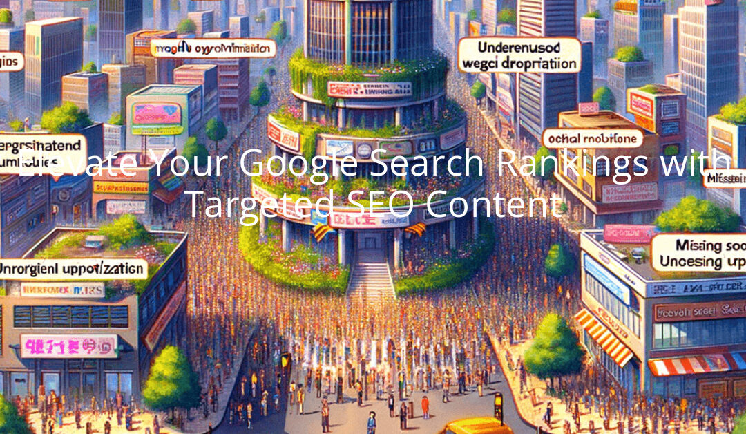 Elevate Your Google Search Rankings with Targeted SEO Content